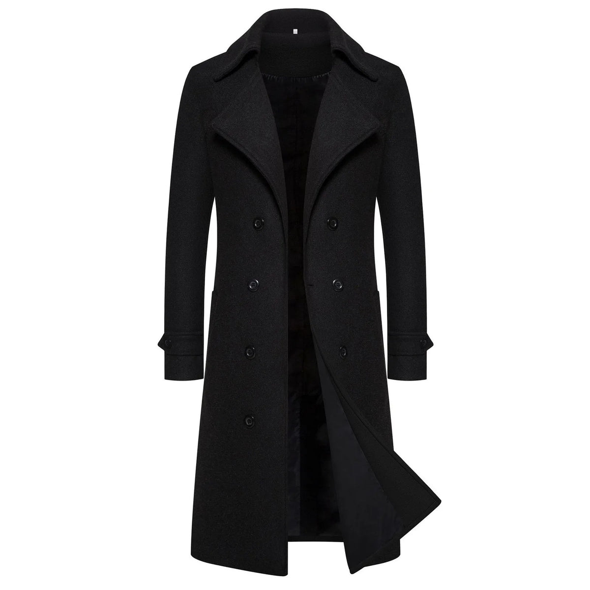 Slim Fit Winterjas Trenchcoat Voor Heren Business Style