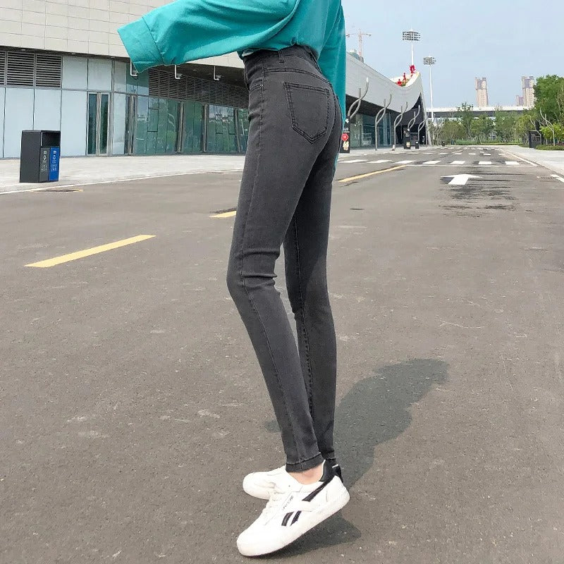 Dames Klassieke Stretch Jeans