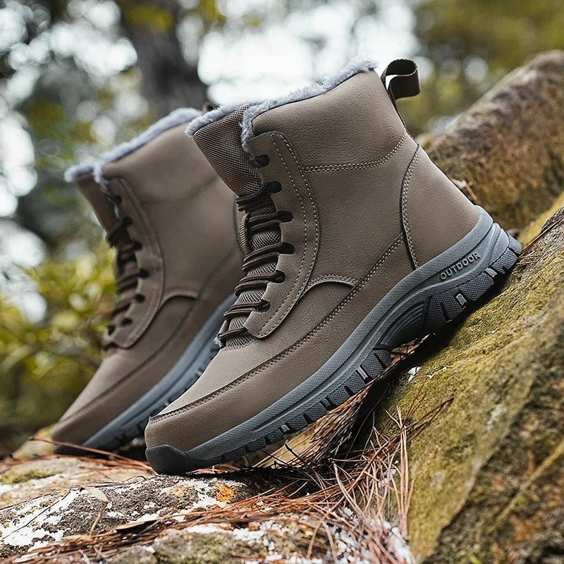 Heren Winter Snow Laarzen met Bont