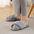 Kruisdessin Zachte Pluche Pantoffel
