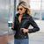 Leren Dames Motorjack