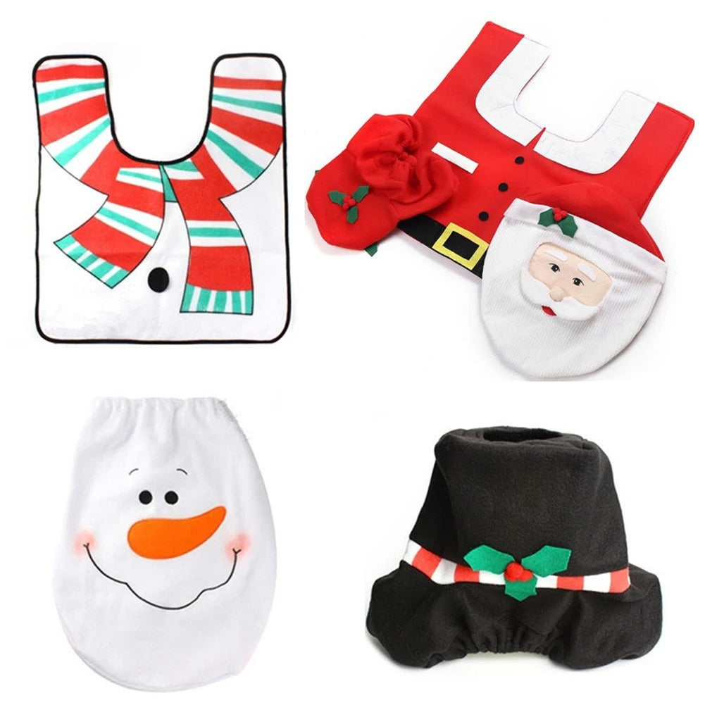 Creatieve Kerst Toiletbril Cover