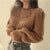 Dames losse vintage gebreide trui