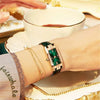 Elegant Luxe Vierkant Dameshorloge
