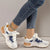 Colorblock damessneakers