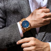 Waterdicht chronograaf herenhorloge