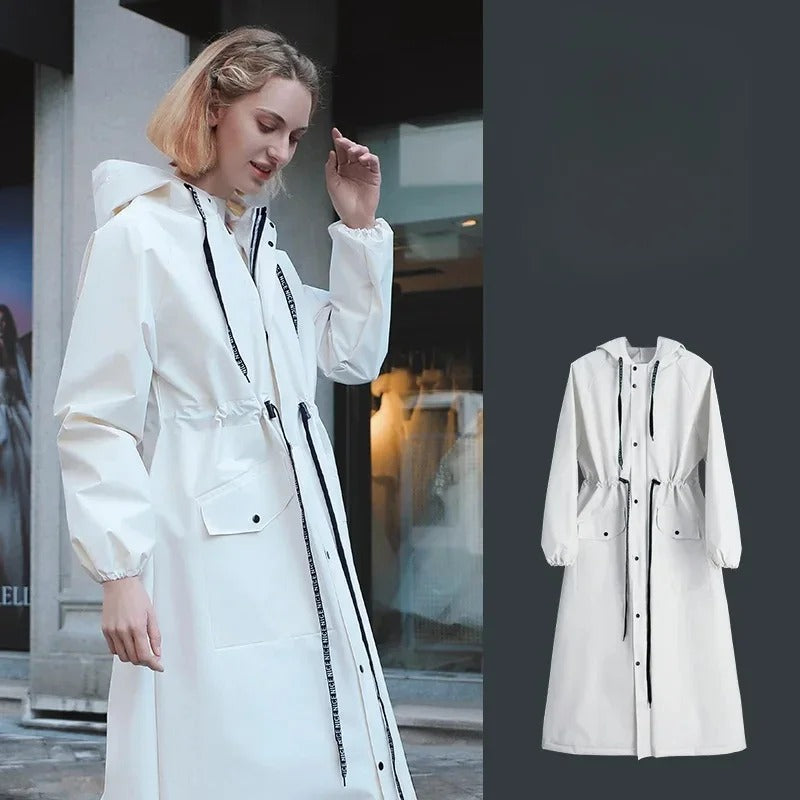 Lange regenjas voor dames