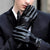 Leren heren winterhandschoenen