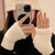 Halve Vinger Fleece Handschoenen