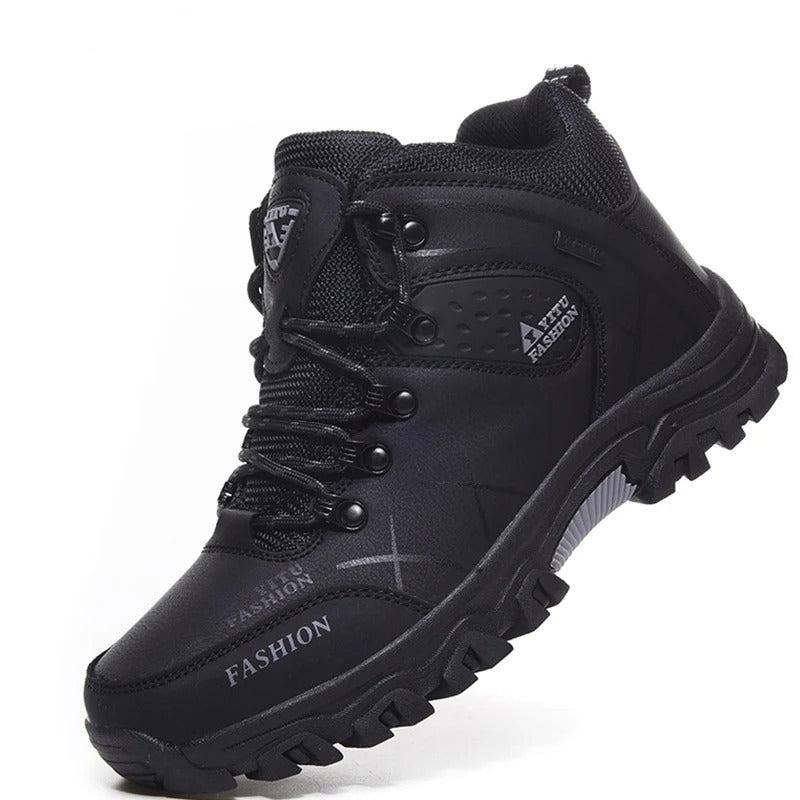 Waterdichte Lederen Stijl Herensneakers Hiking Wandelschoenen