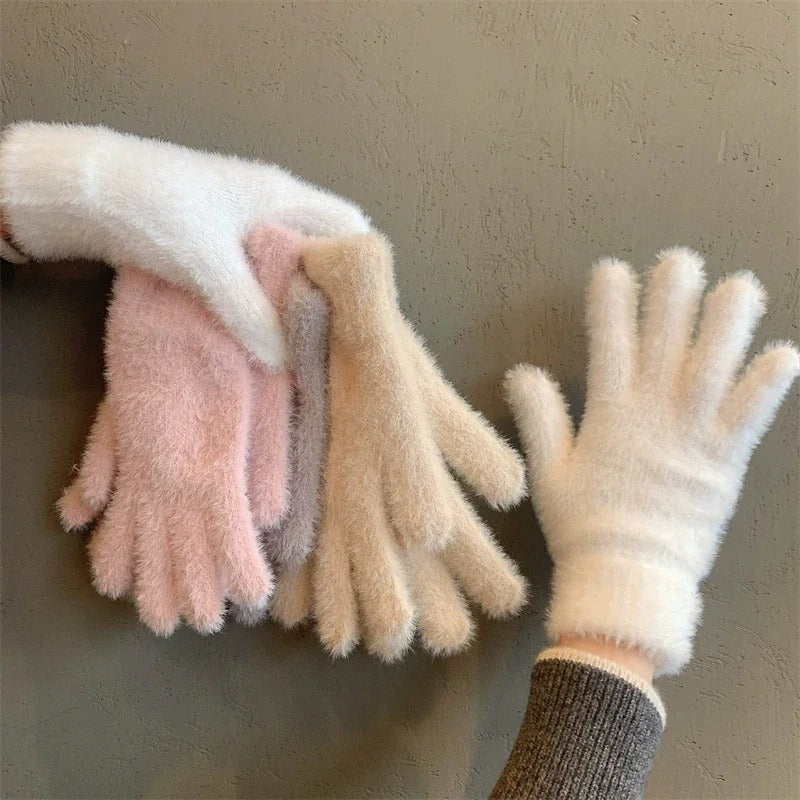 Nerts Fluwelen Winterhandschoenen
