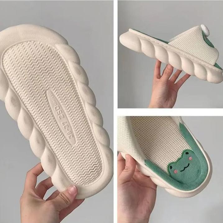 Dikke Zool Kikker Slippers