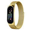 Vrouwen Magnetische Strap LED Horloge