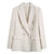 Vrouwen Double Breasted Tweedblazer