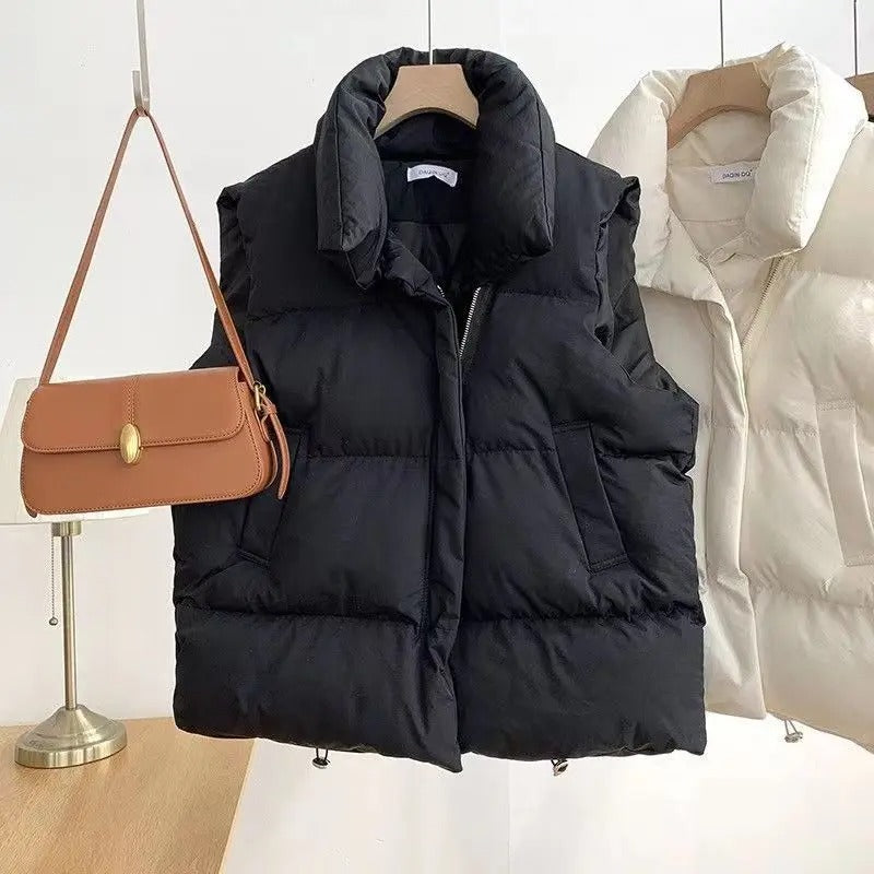 Warme donsvest voor dames