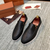 Mocassin van koeienleer