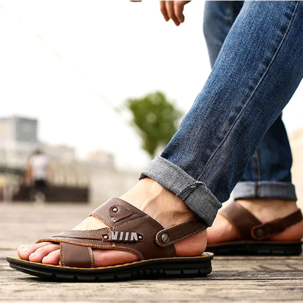 Variant image for Heren Sandalen Ergonomisch Ontwerp Ademend Synthetisch Materiaal-9