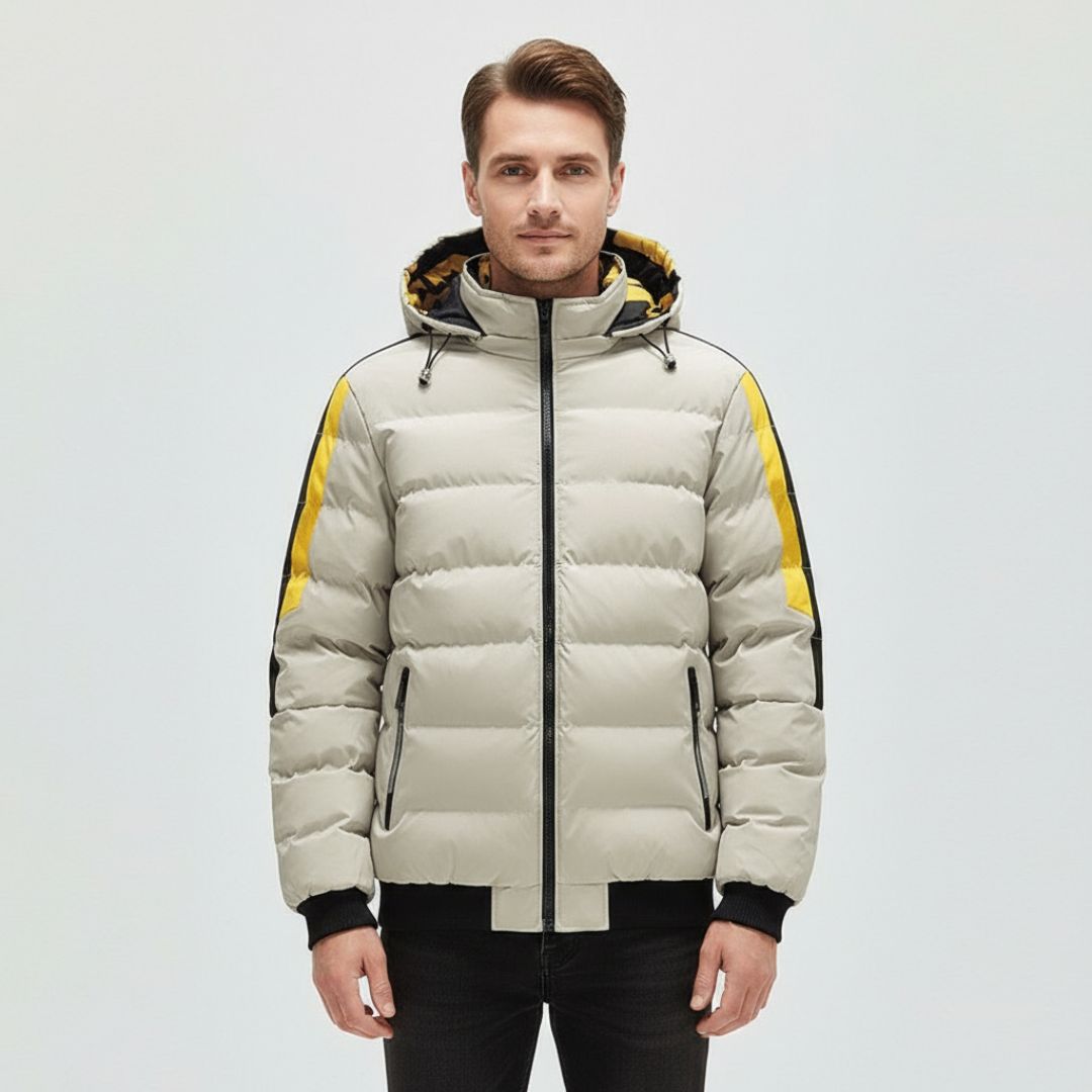 Omkeerbaar winterjack voor heren