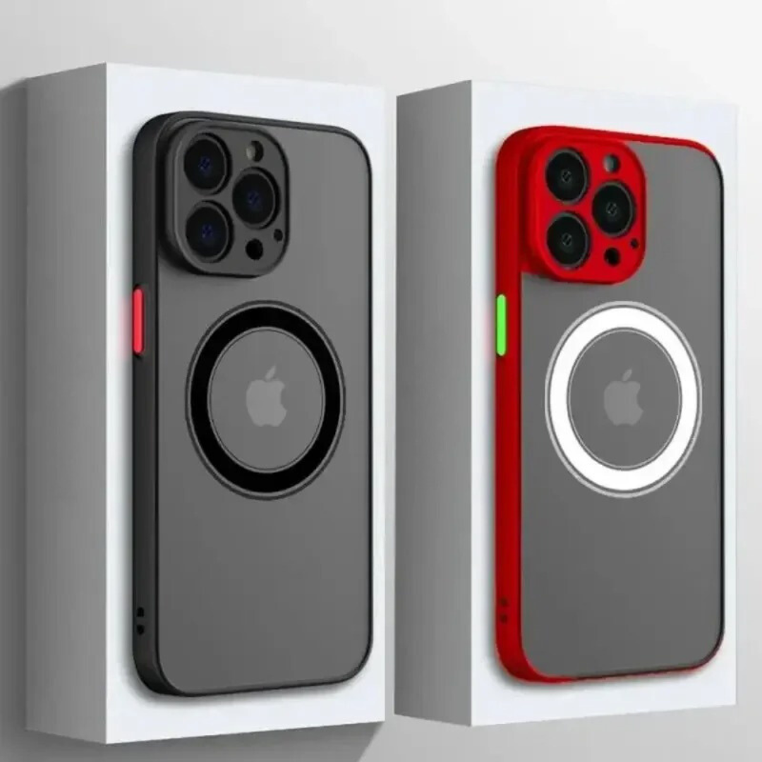 Magnetische Magsafe Matte Case voor iPhone