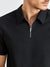 Heren Poloshirt Korte Mouwen Met Rits 100% Katoen 3