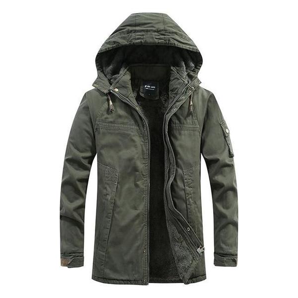 Dames Lange Winterjas Gewatteerd Modern Warm Polyester-1