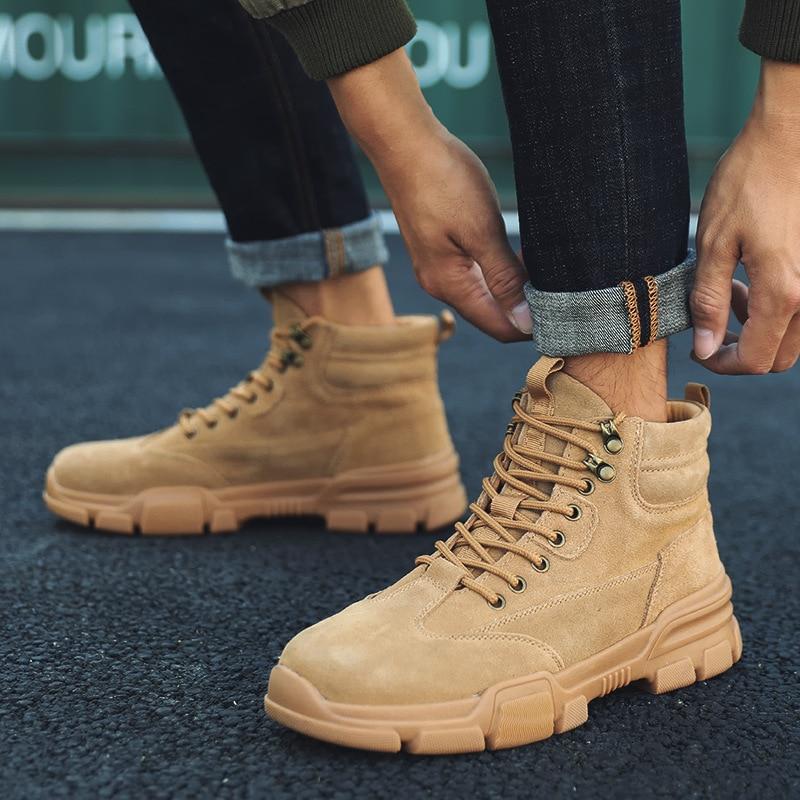 Variant image for Heren Laarzen Leren Stijlvol Comfortabel-13