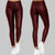 Zwarte Damesbroek Hoge Taille Skinny Kunstleer 2