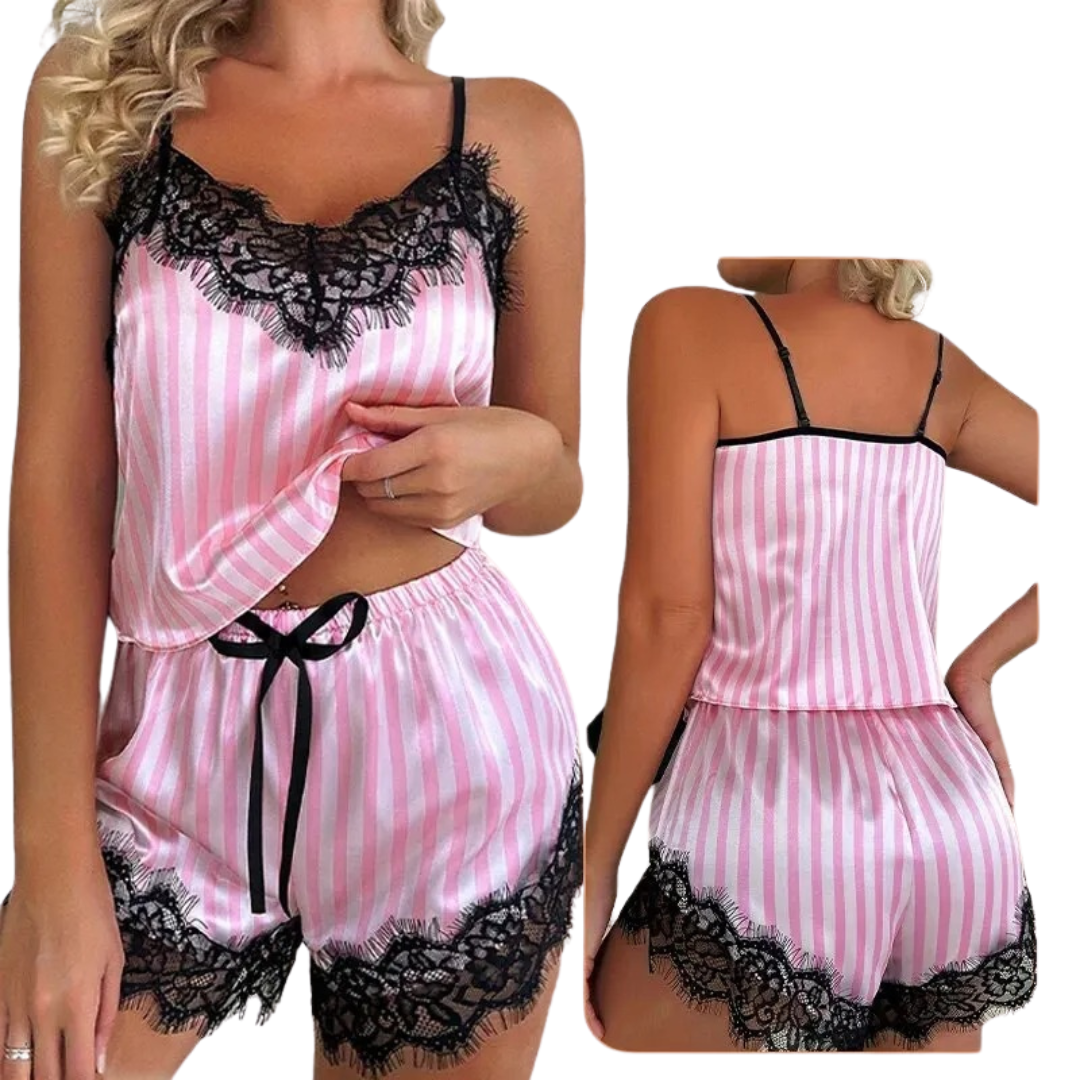 Mouwloze pyjamaset voor dames