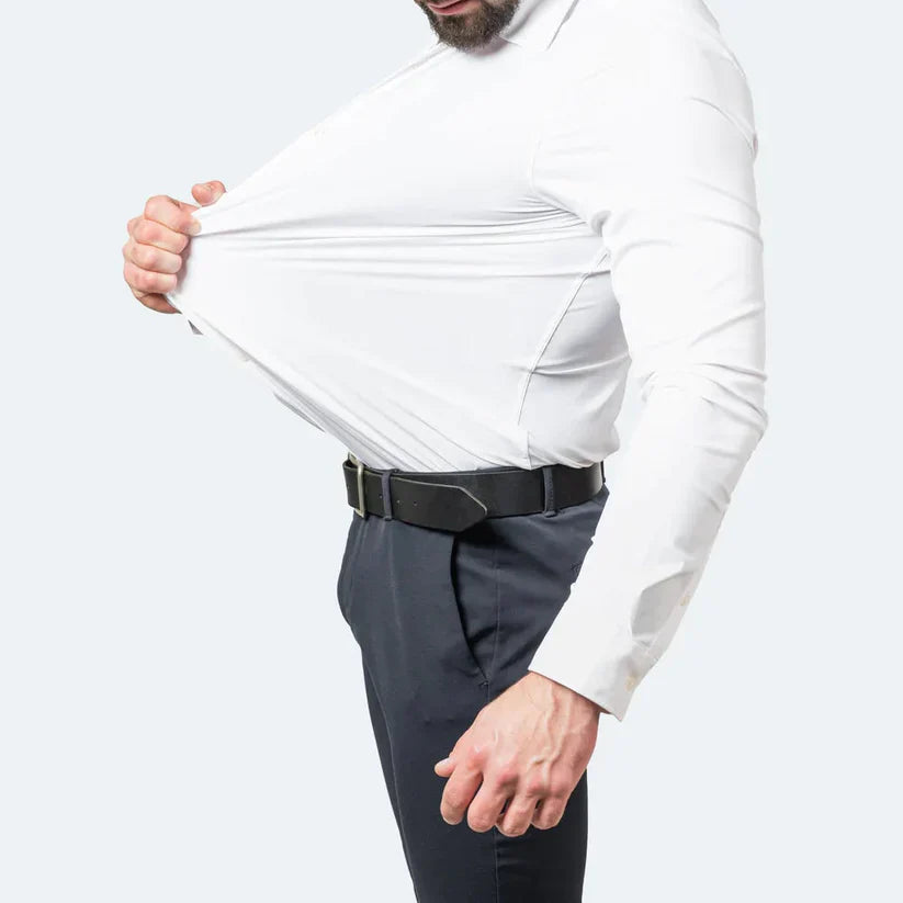 Variant image for Heren Shirt Rimpelvrij Stretchmateriaal Modern Comfort-1