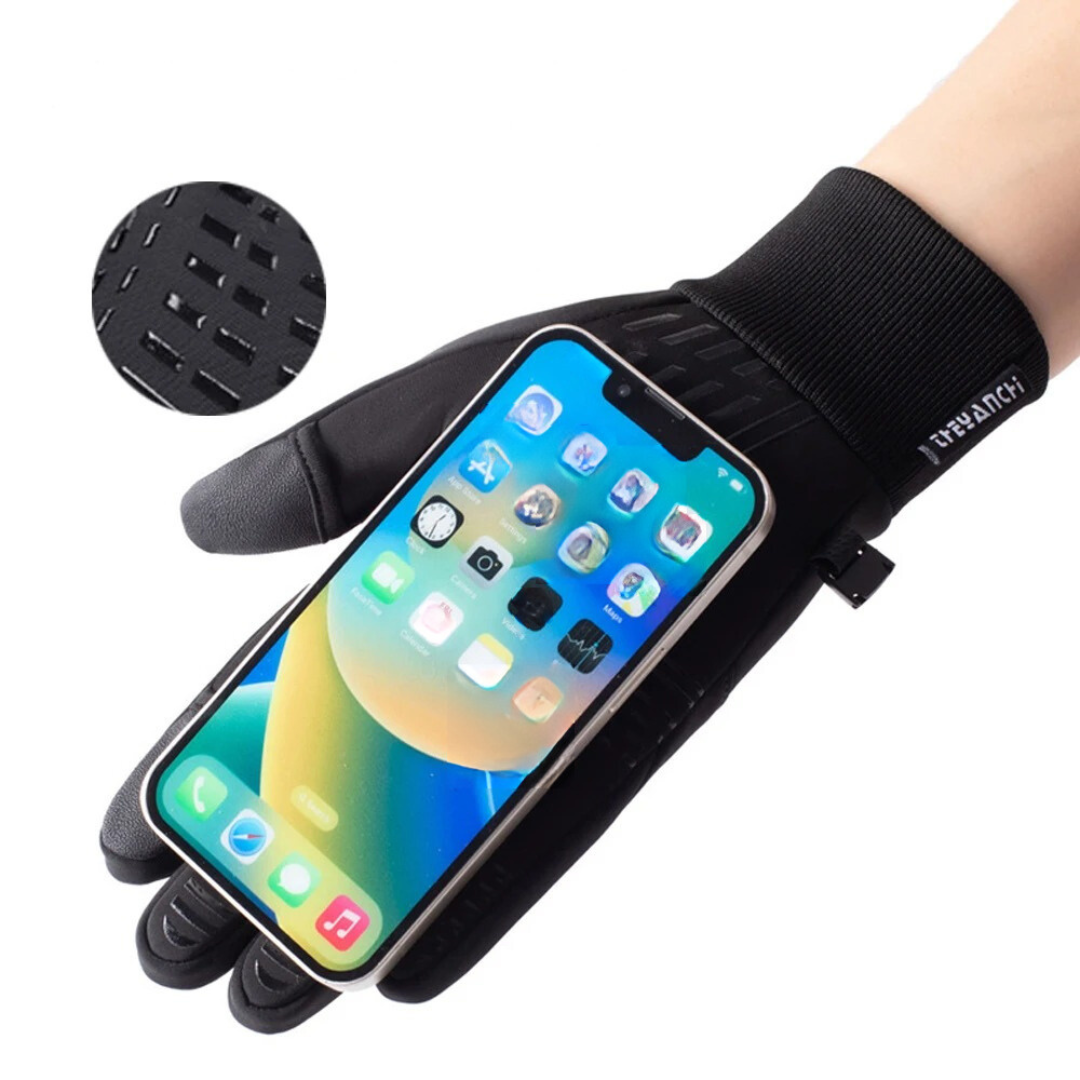 Waterdichte touchscreenhandschoenen met zak