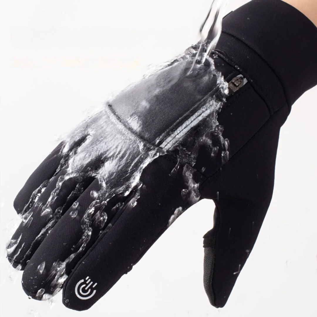 Waterdichte touchscreenhandschoenen met zak