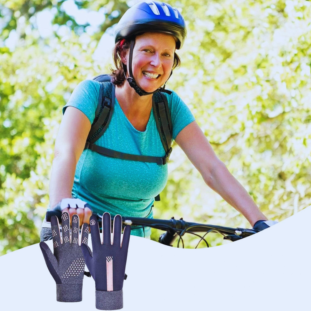Antislip Touch Screen Fiets Handschoenen voor dames