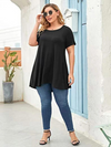 Zwierige Swing Tunieken Plus Size