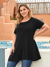 Zwierige Swing Tunieken Plus Size