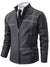 Variant image for Heren Zipper Trui Stijlvol Gebreid 100% Katoen-4
