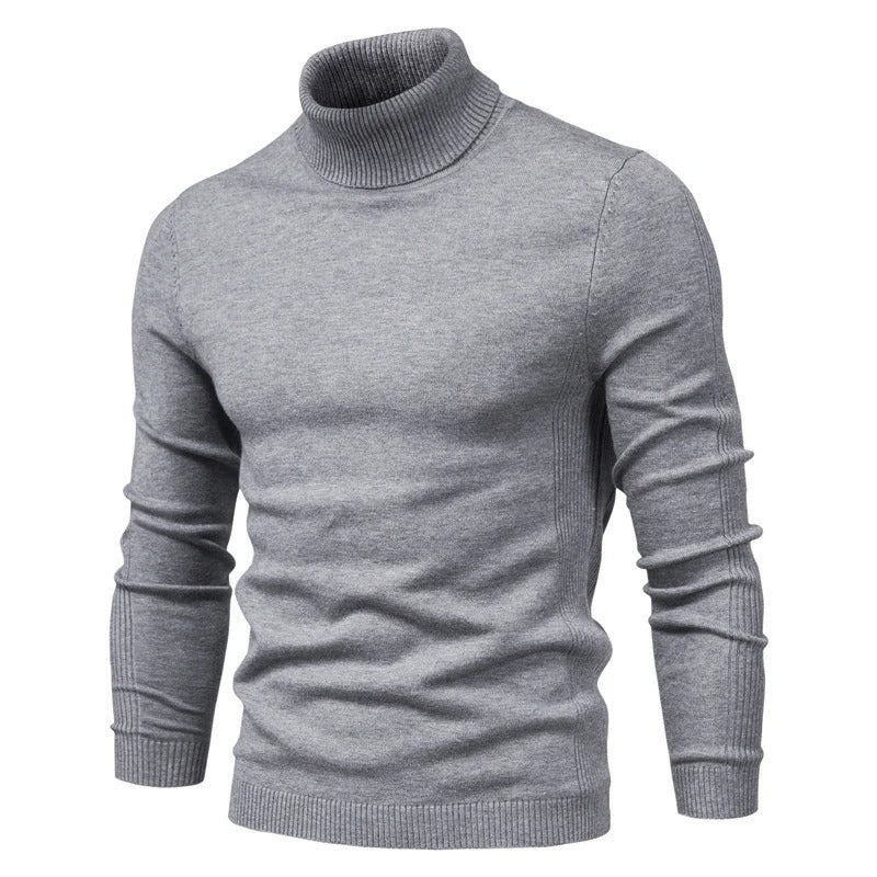 Heren Slim Turtleneck Sweater