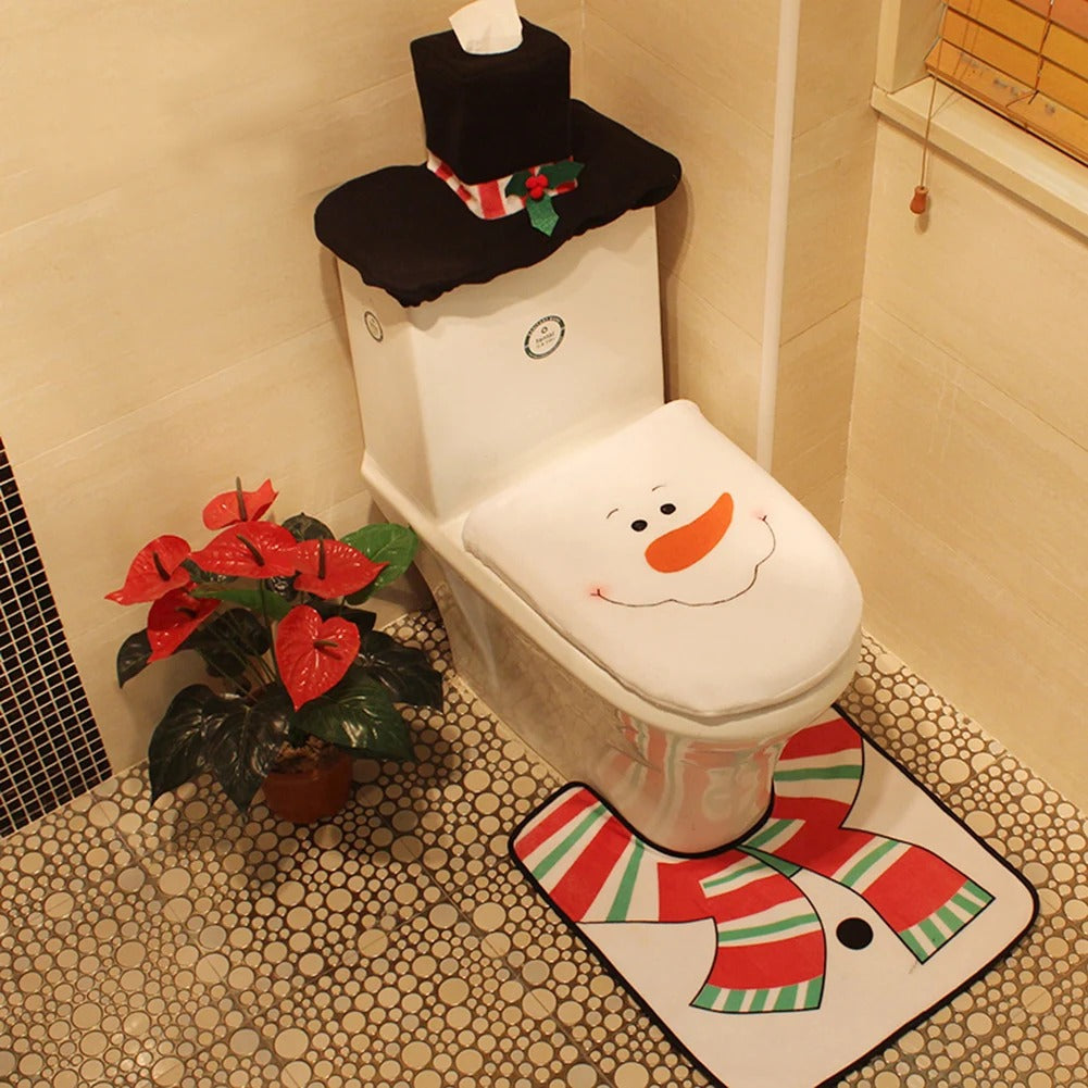 Creatieve Kerst Toiletbril Cover