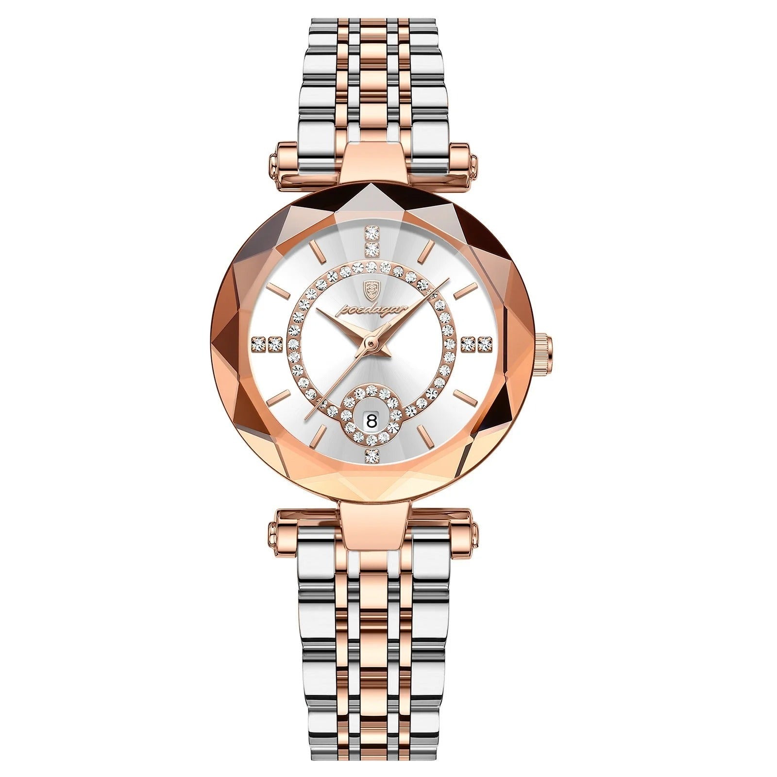 Dames Diamanten Quartzhorloge