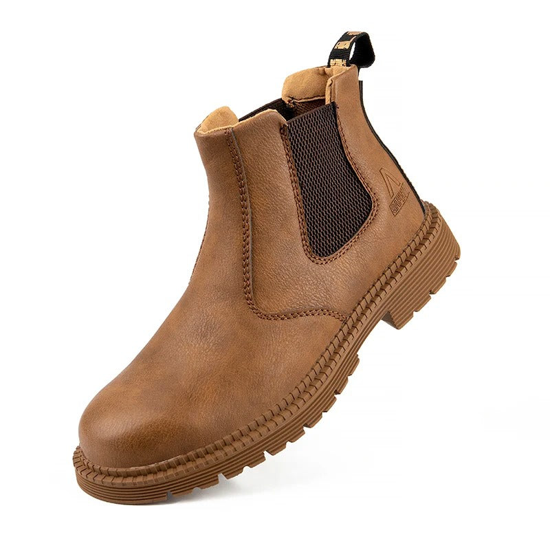 Waterdichte veiligheidsleren werkschoenen voor mannen