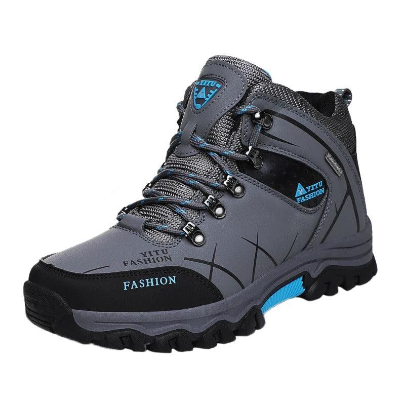 Waterdichte Lederen Stijl Herensneakers Hiking Wandelschoenen