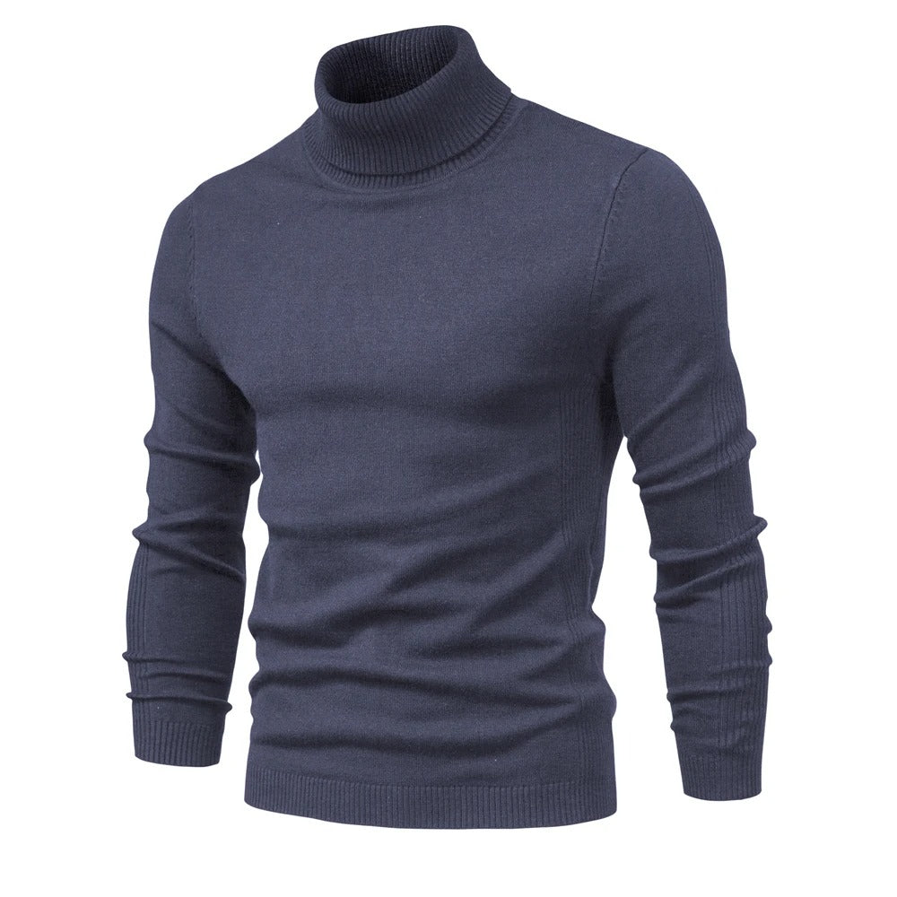 Heren Slim Turtleneck Sweater