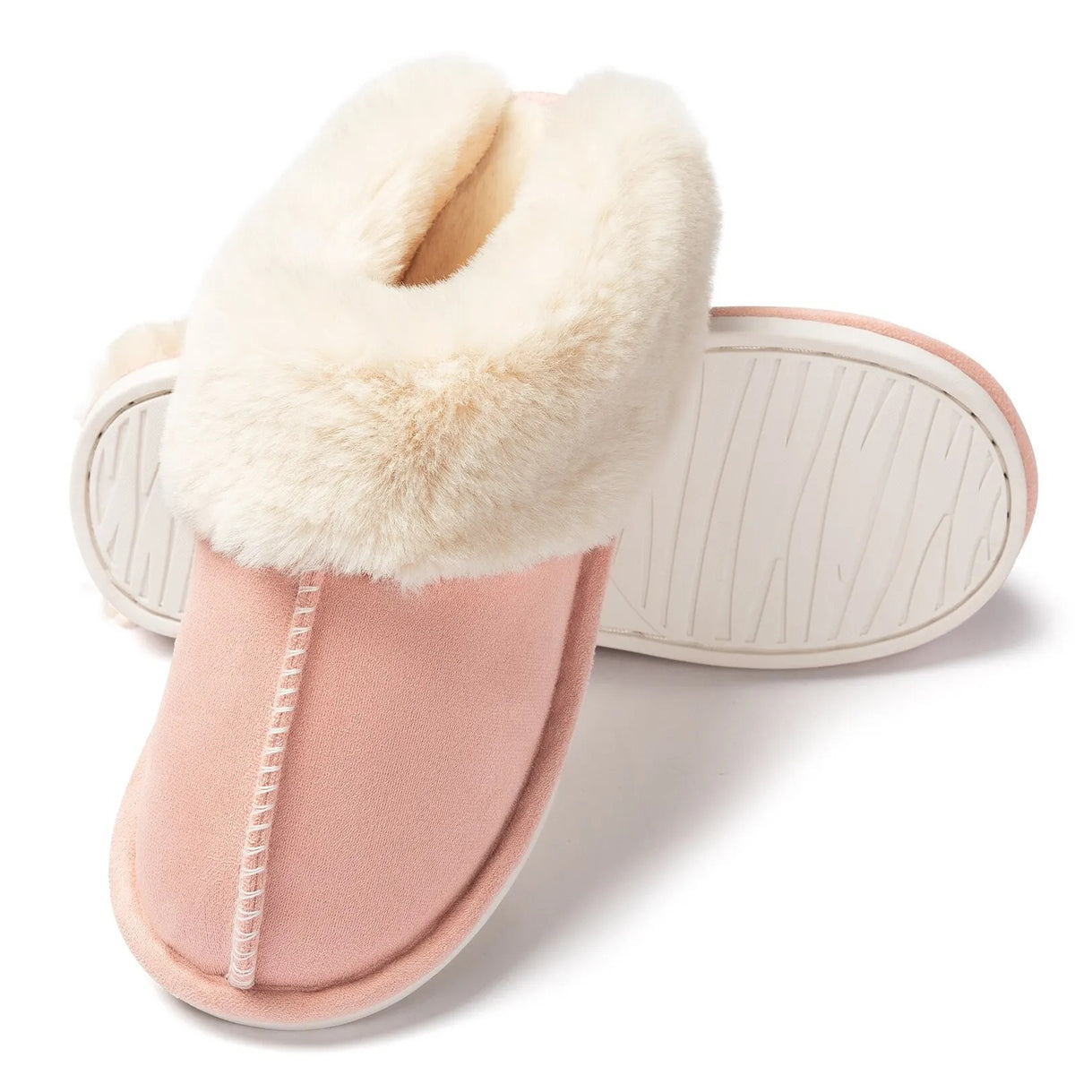 Pluche indoorpantoffels voor dames