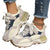 Dames Gemengde Kleuren Sneakers