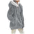 Fleecejack met capuchon voor dames