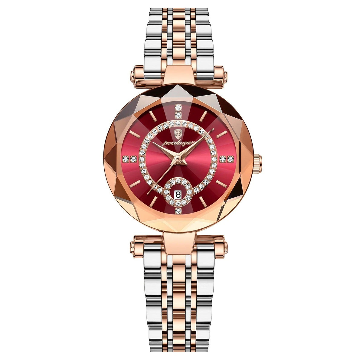 Dames Diamanten Quartzhorloge