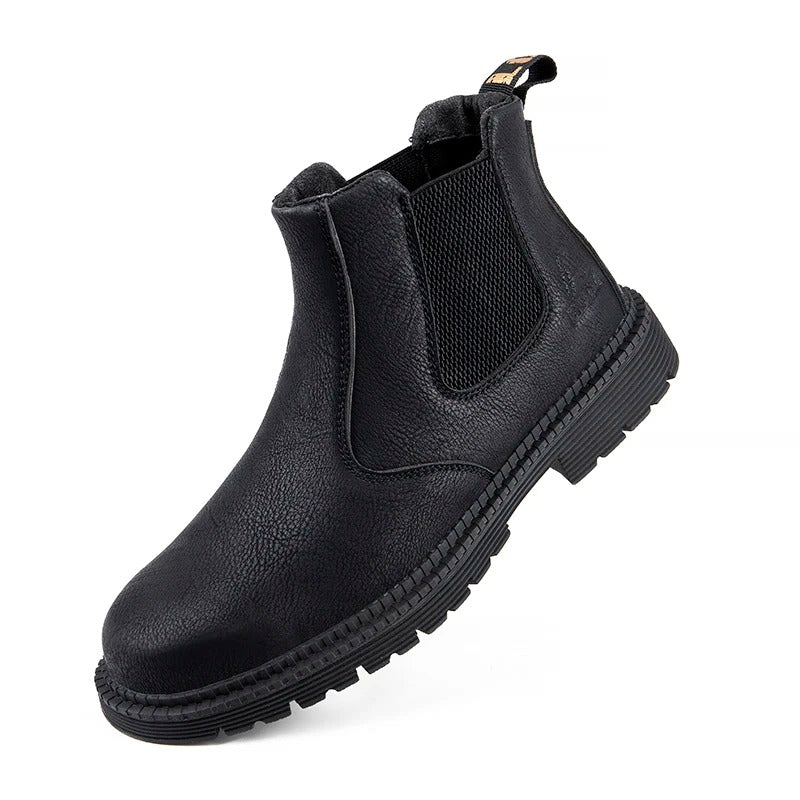Waterdichte veiligheidsleren werkschoenen voor mannen