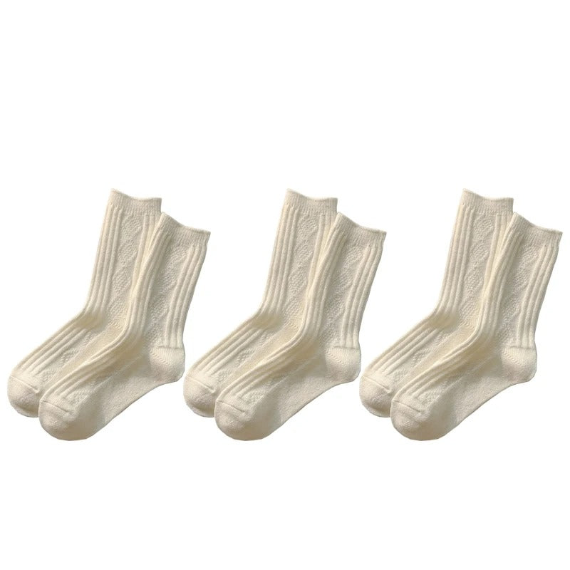 3 paar/set Vrouwen Kasjmier Wollen Sokken