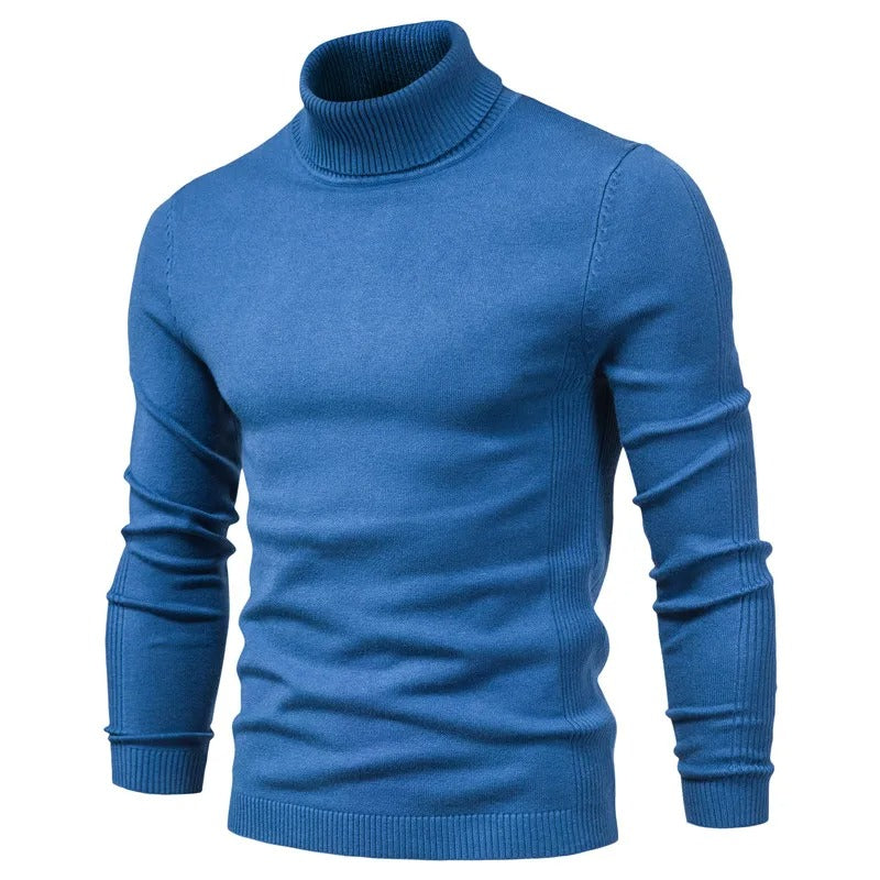 Heren Slim Turtleneck Sweater