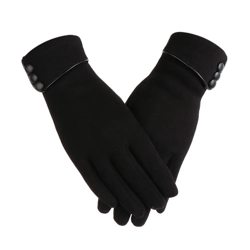 Fleece gevoerde thermische wanten voor dames