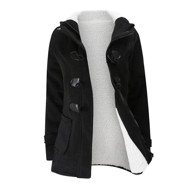 Dames Casual Winter Knoop Hoodie